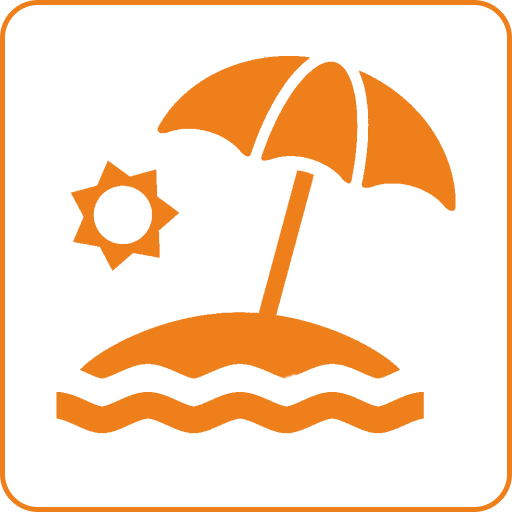 Пляж в 150 метрах